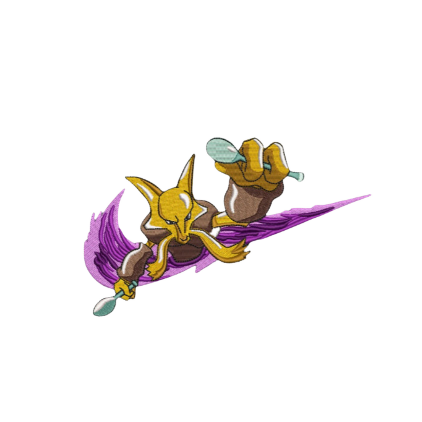 Alakazam Custom - Pokémon - Broderie Enfant