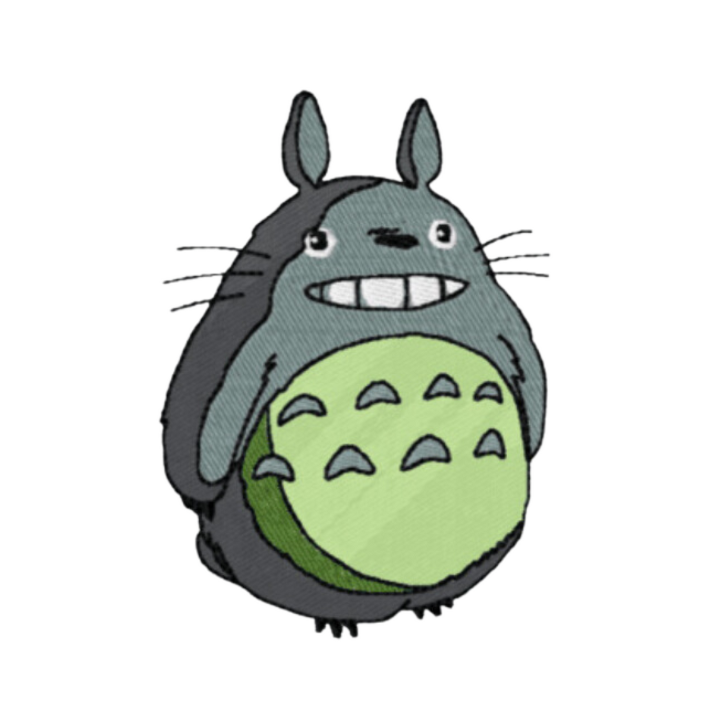 Totoro Custom - Mon Voisin Totoro - Broderie Enfant