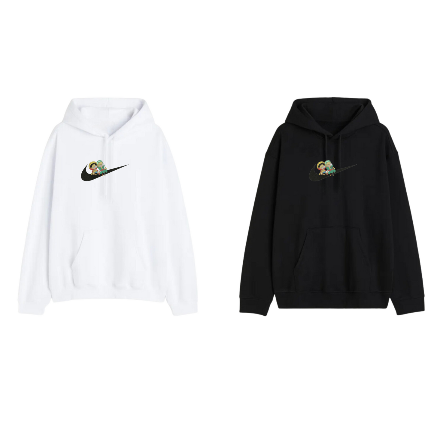 Luffy et Zoro Custom - One Piece - Broderie