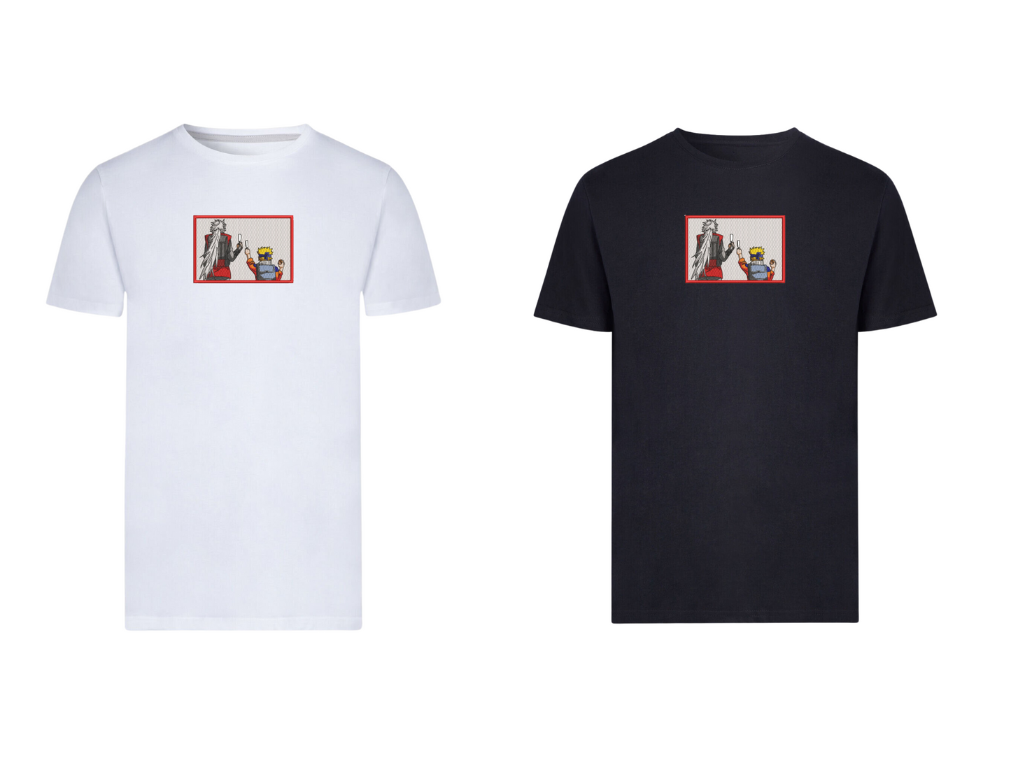 Jiraya et Naruto Custom - Naruto - Broderie