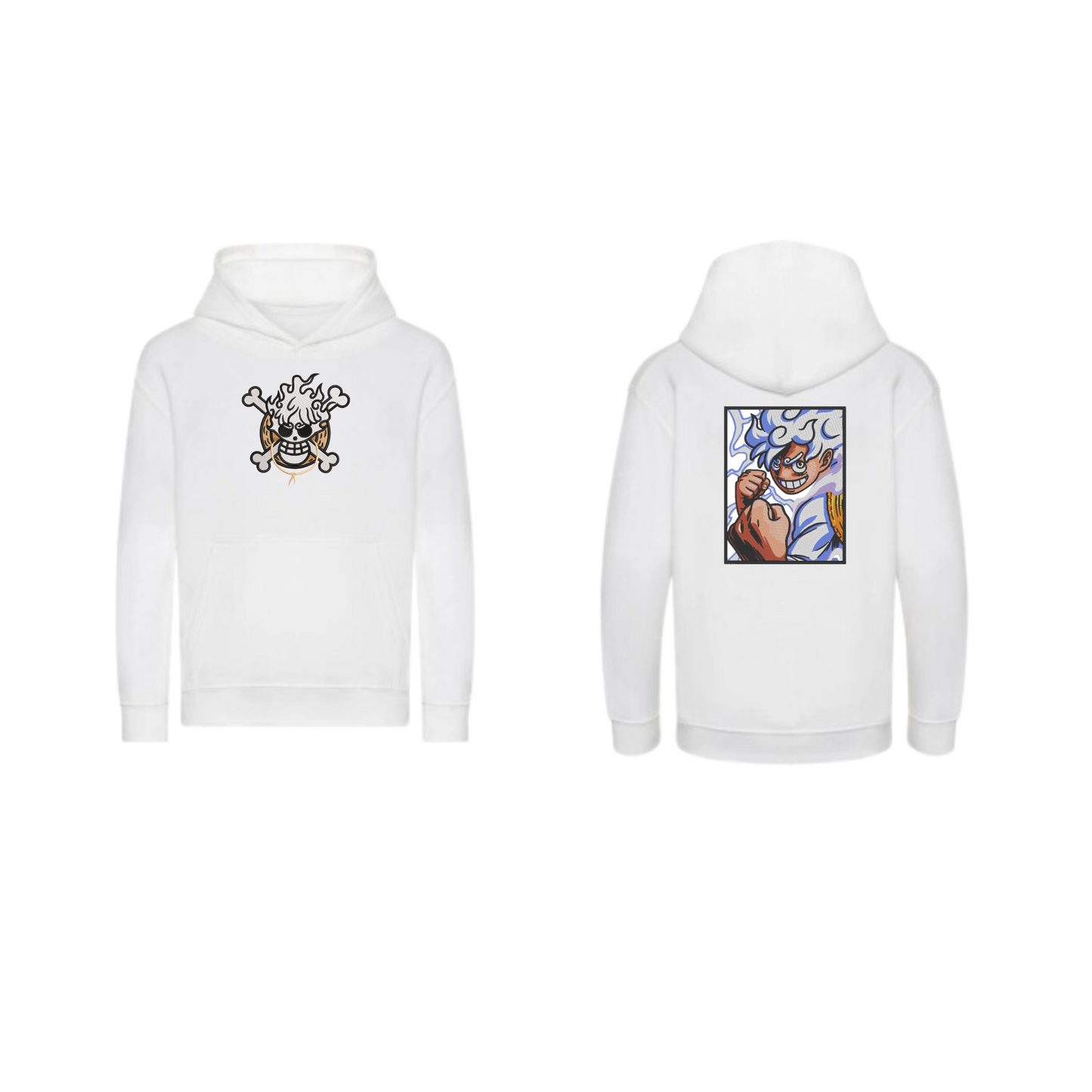 Luffy Gear 5 Custom - One Piece - Double Broderie