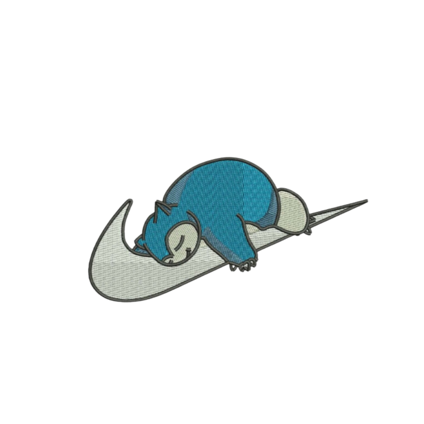 Ronflex Custom - Pokémon - Broderie Enfant