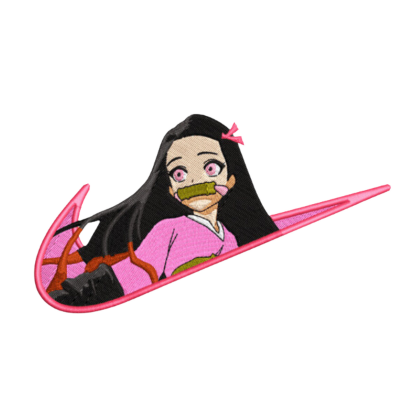 Nezuko custom - Demon Slayer - Broderie Enfant