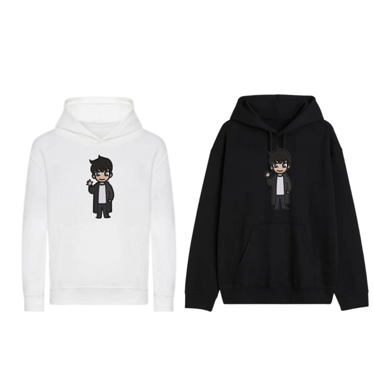 Jinwoo Chibi - Solo Leveling - Broderie