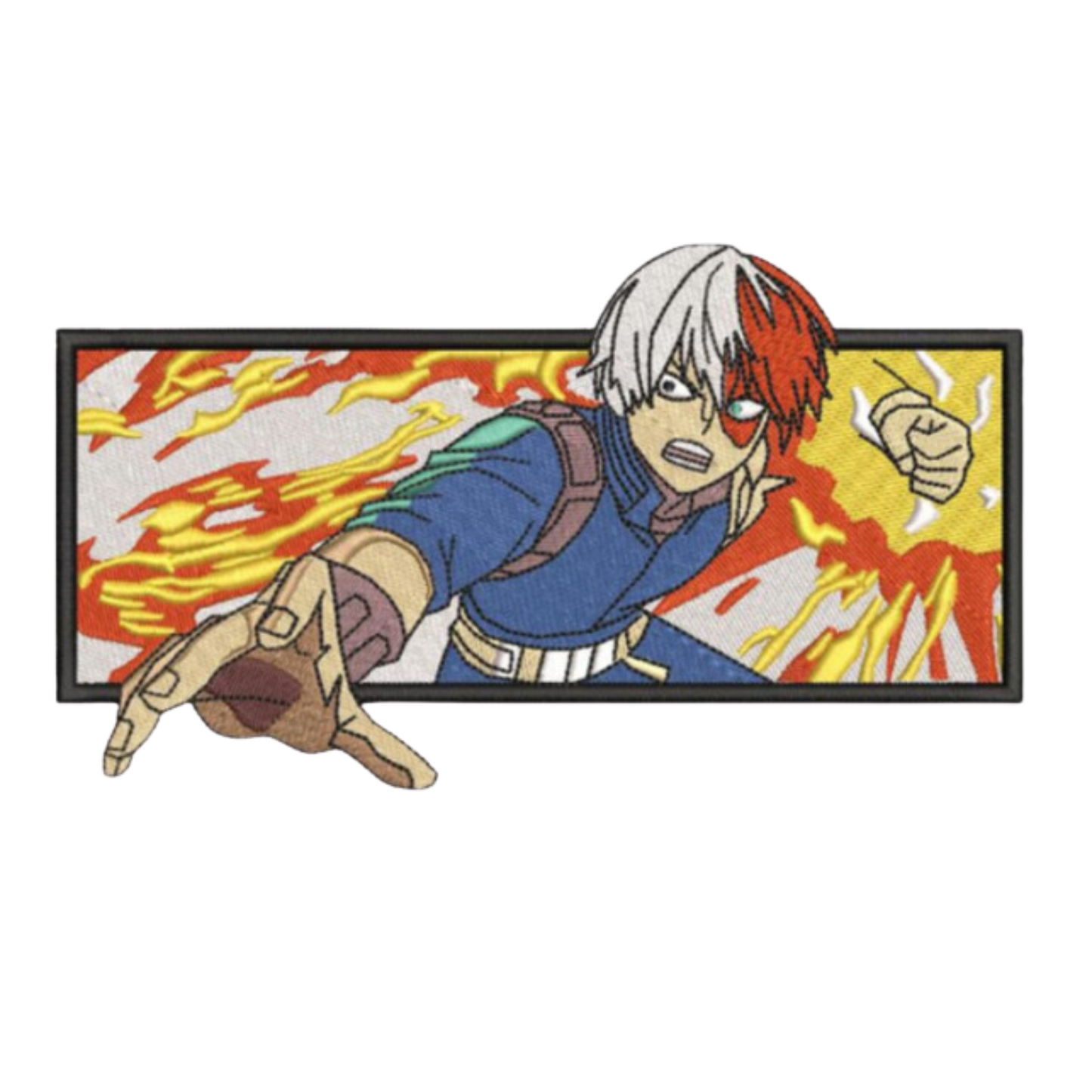 Shoto Todoroki Custom - My Hero Academia - Broderie Enfant