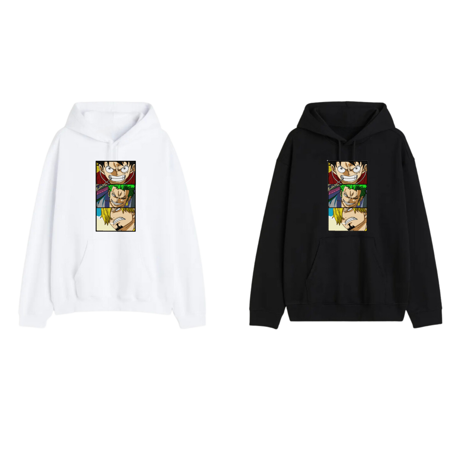 Luffy, Zoro et Sanji Custom - One Piece - Broderie