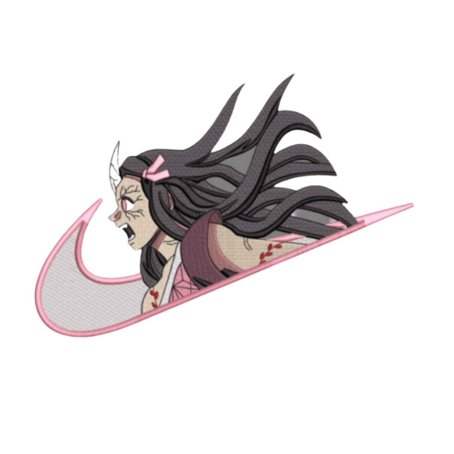 Nezuko Custom - Demon Slayer - Broderie Enfant