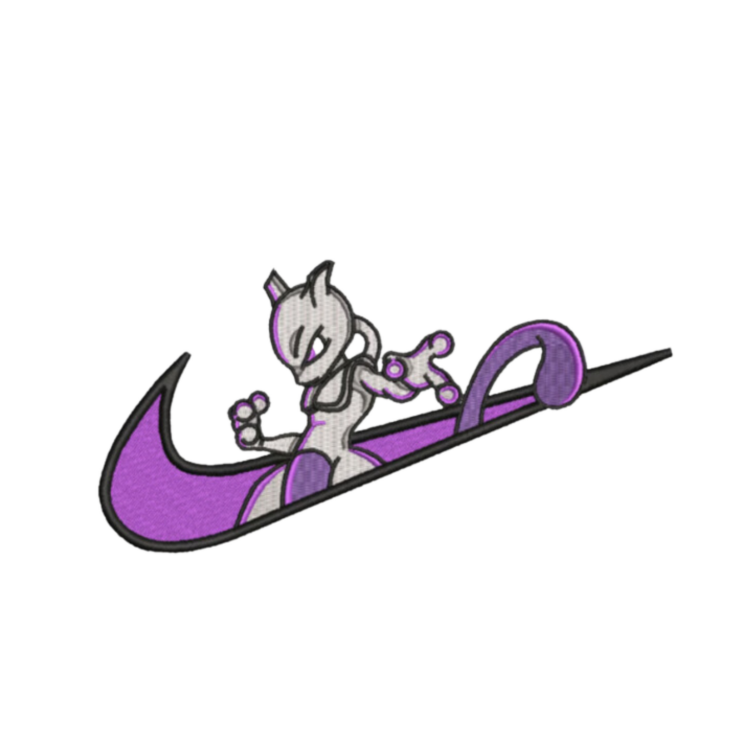 Mewtwo Custom - Pokémon - Broderie Enfant