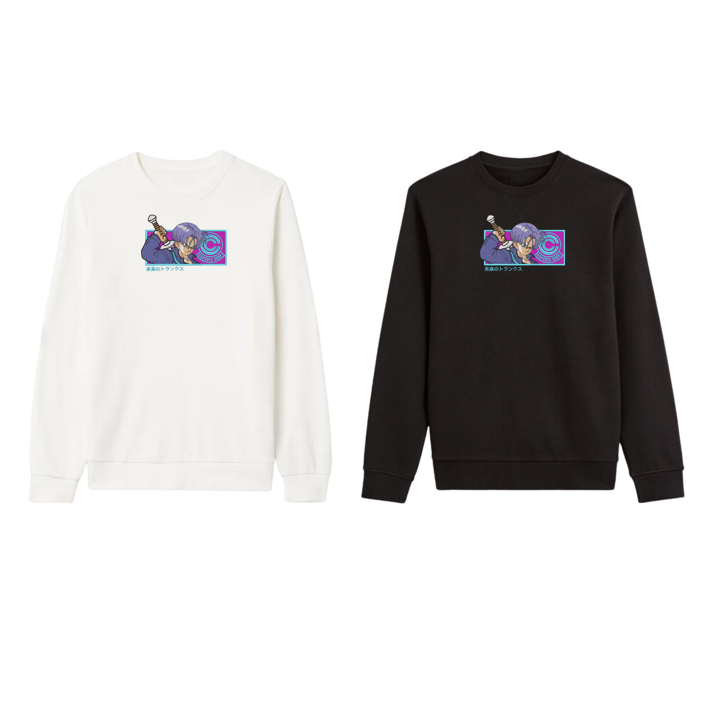 Trunks Capsule Corp. Custom - Dragon Ball - Broderie