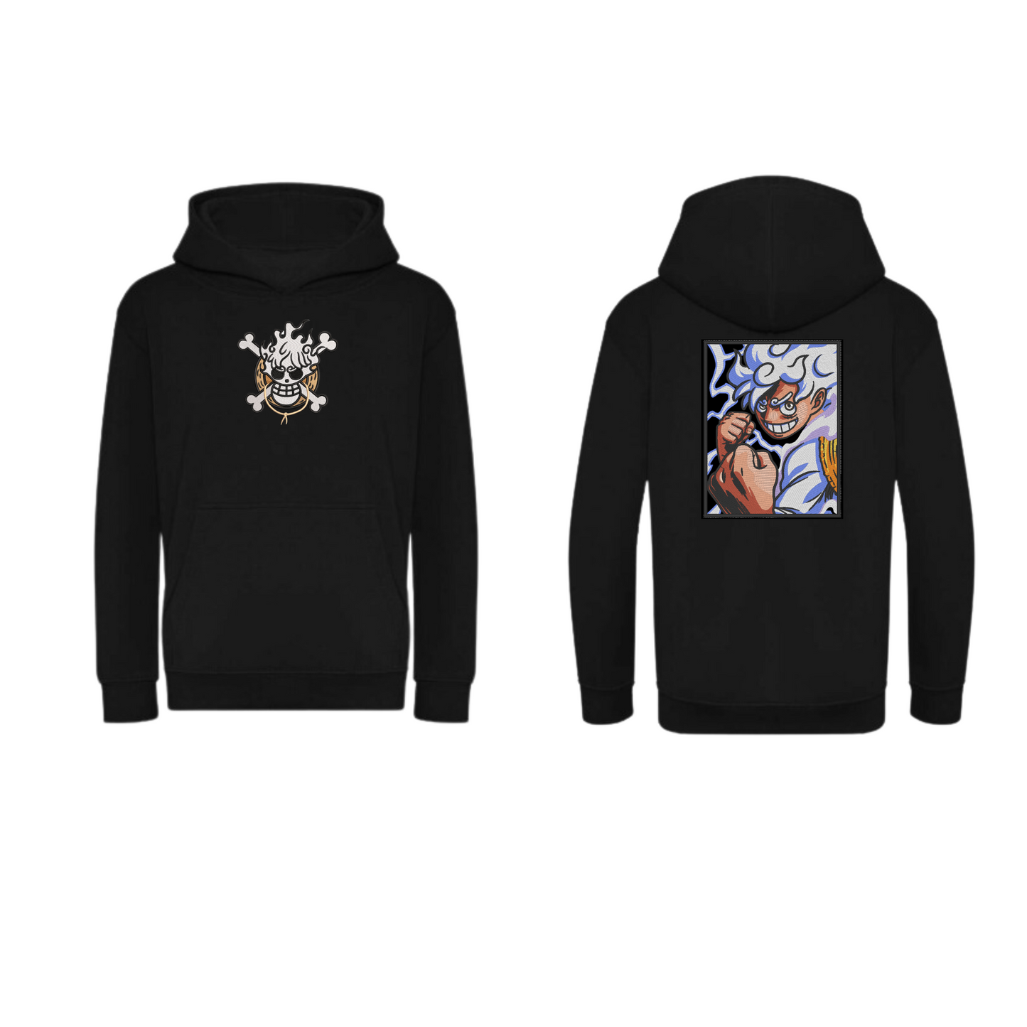 Luffy Gear 5 Custom - One Piece - Double Broderie
