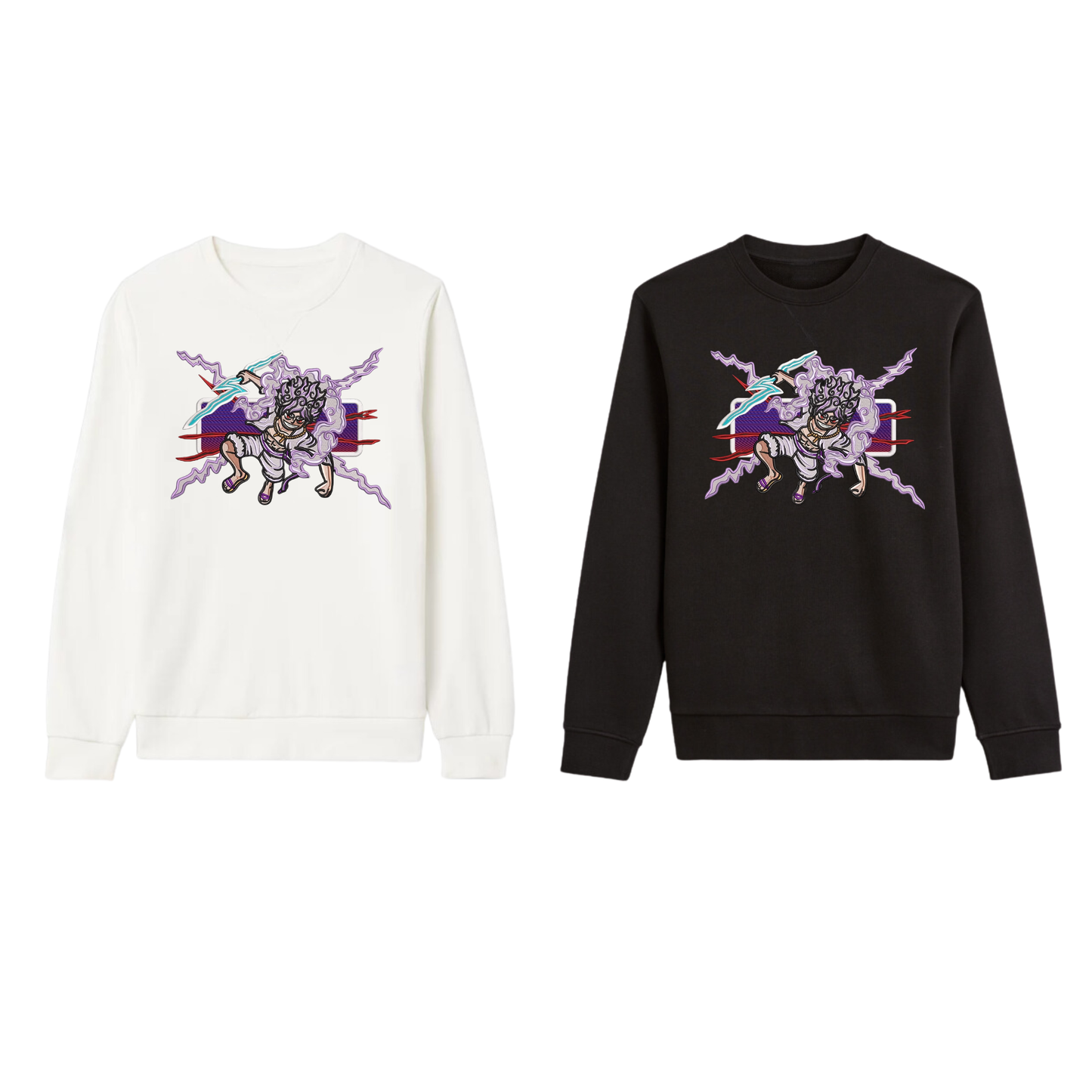 Luffy custom - One piece - Grande Broderie