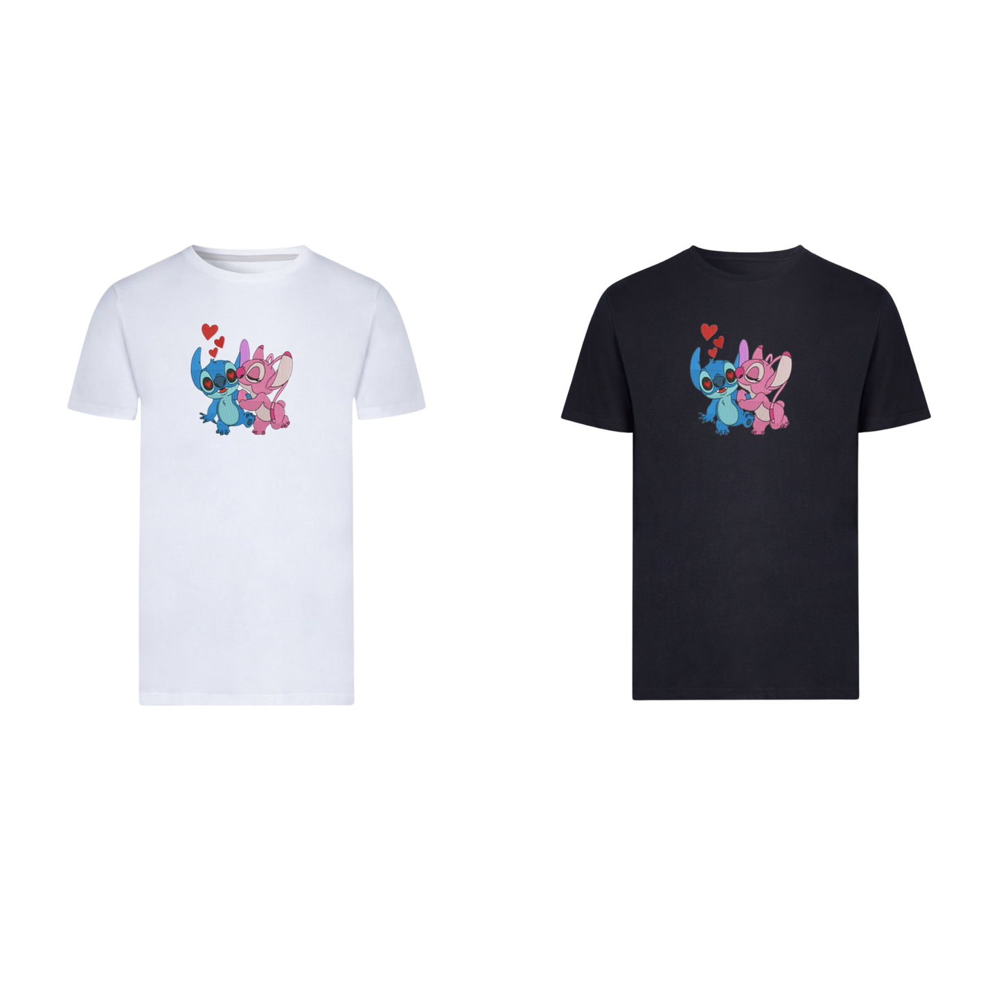 Stitch et Angel custom - Lilo et Stitch - Broderie