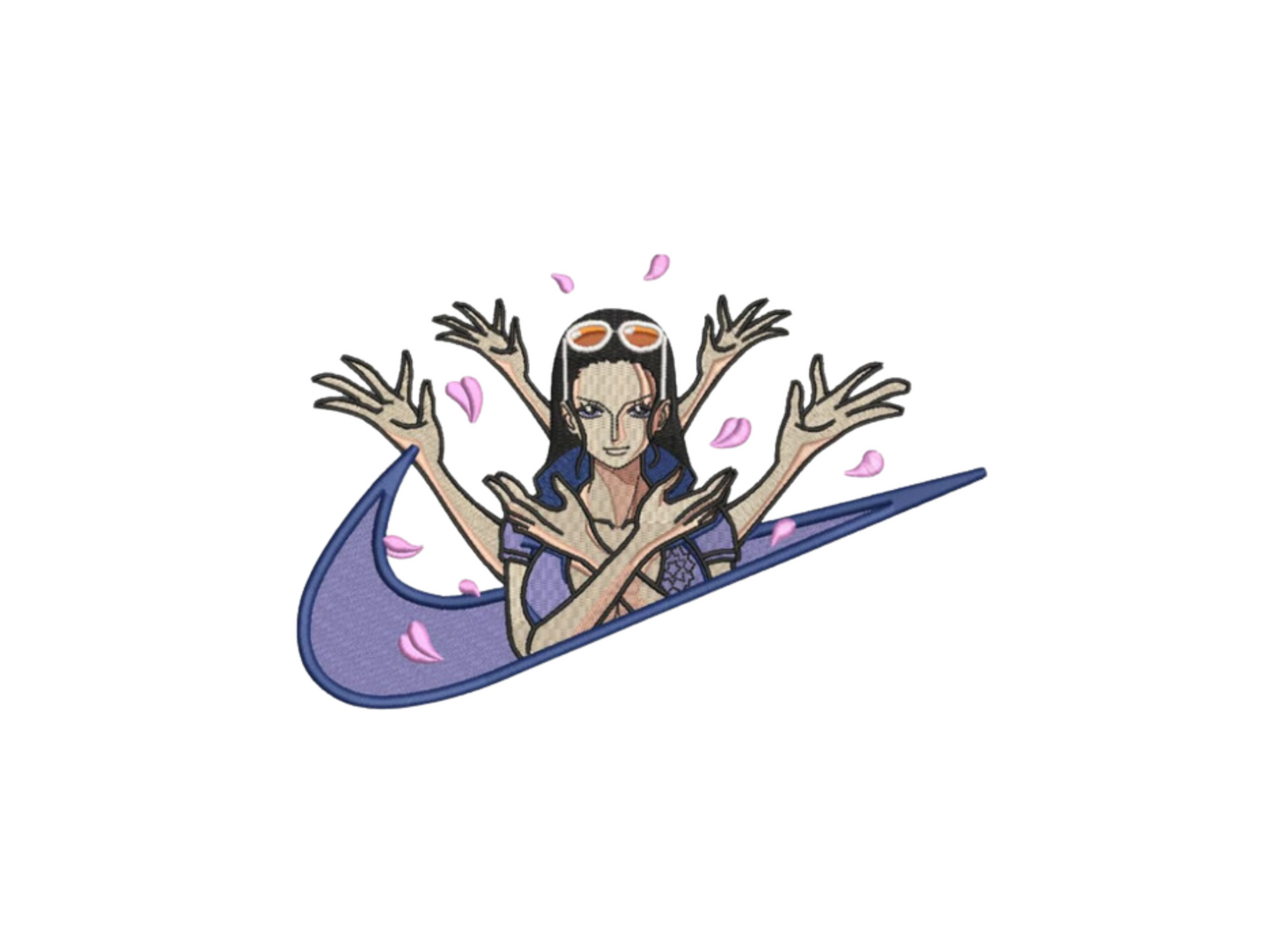 Nico Robin Custom - One Piece - Broderie