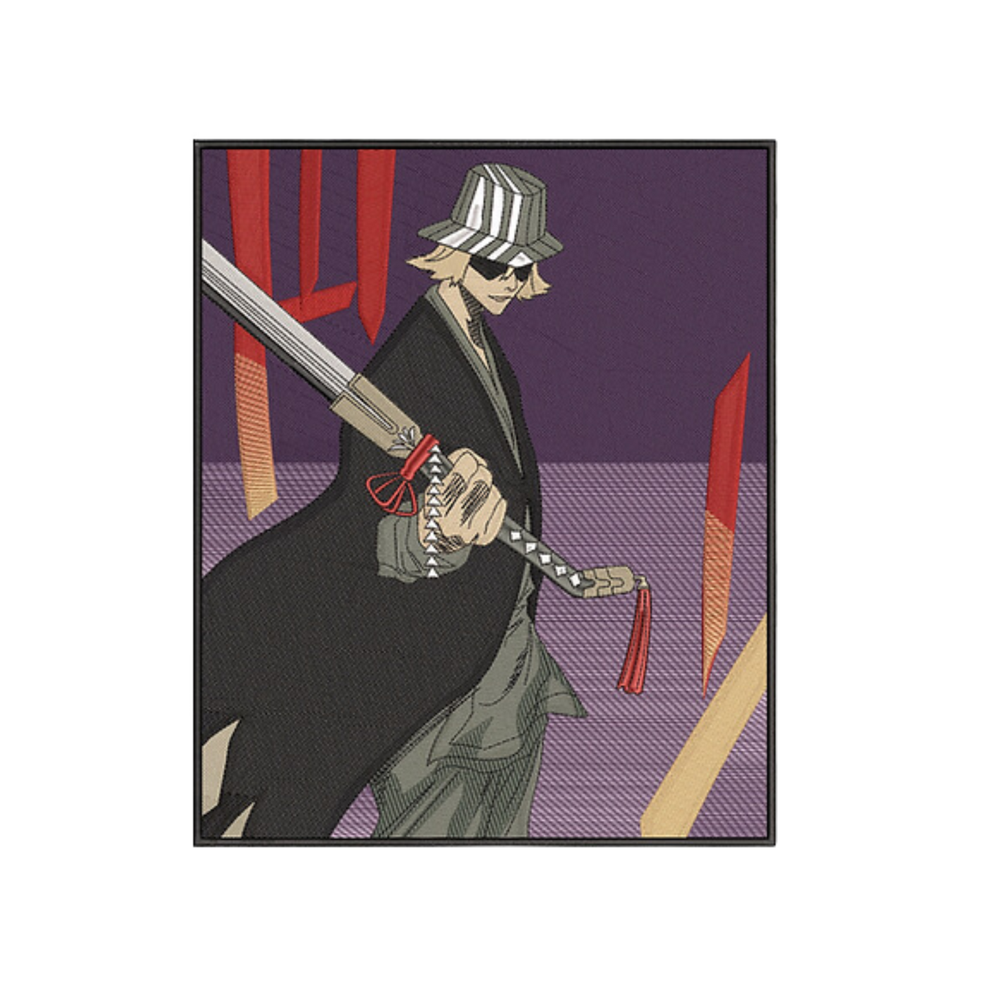 Kisuke Urahara Custom - Bleach - Broderie