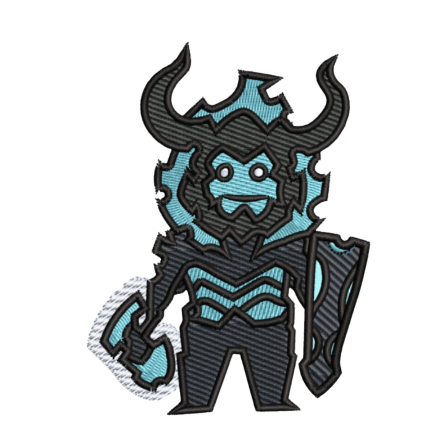 Iron Chibi - Solo Leveling - Broderie