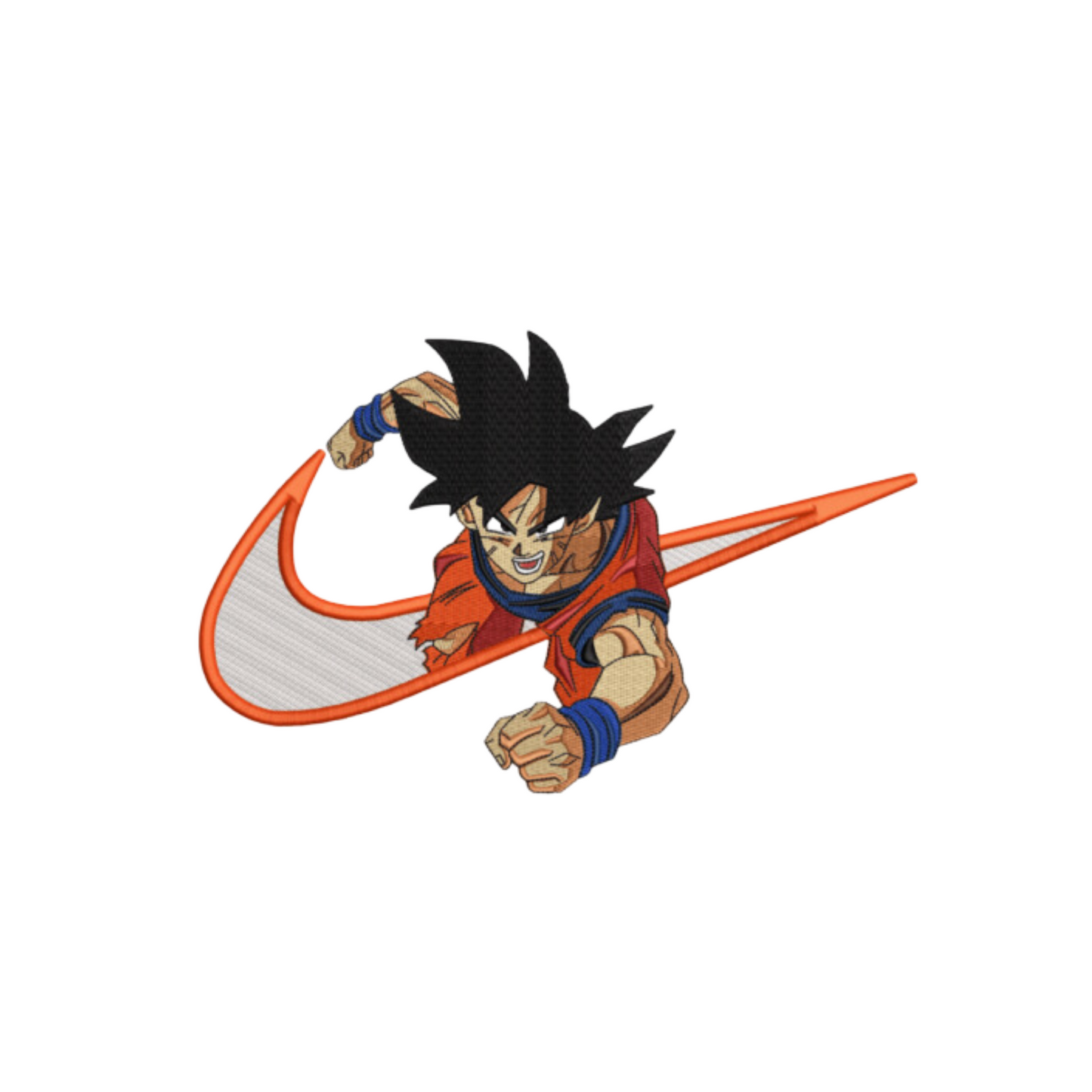 Goku Custom - Dragon Ball - Broderie