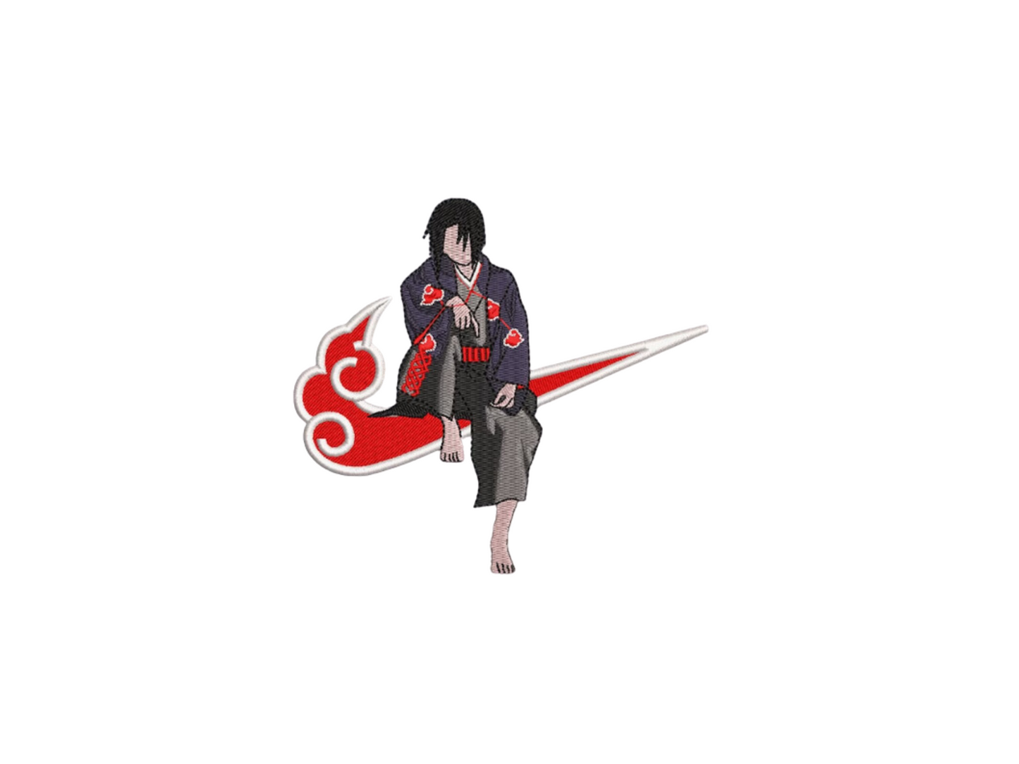 Itachi Custom - Naruto - Broderie