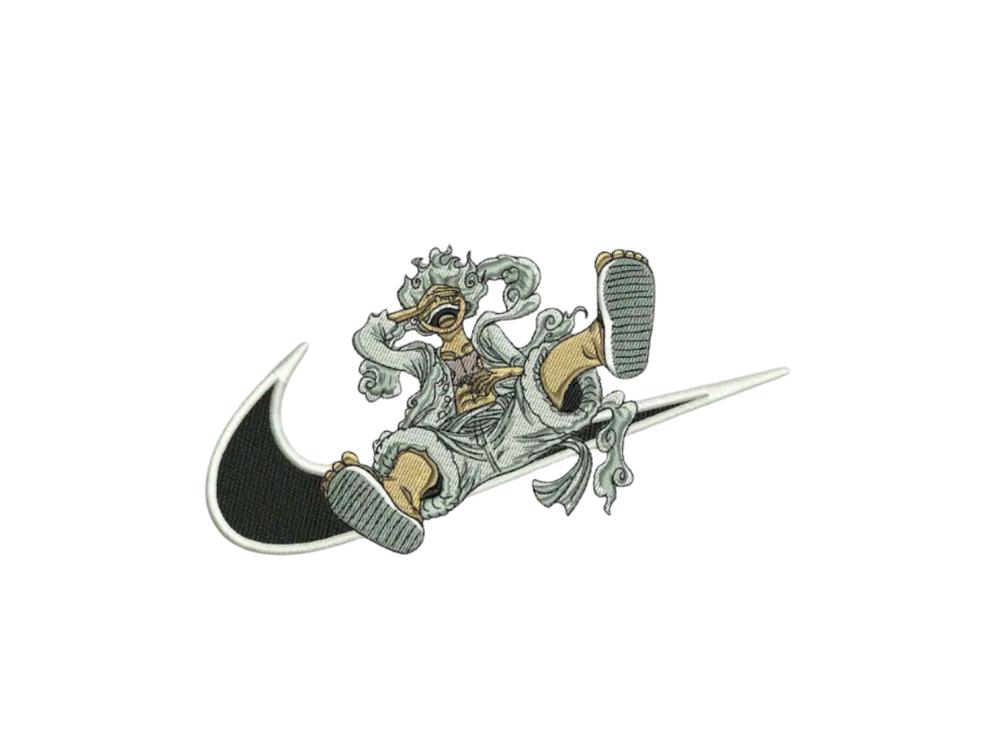 Luffy Custom - One Piece - Broderie