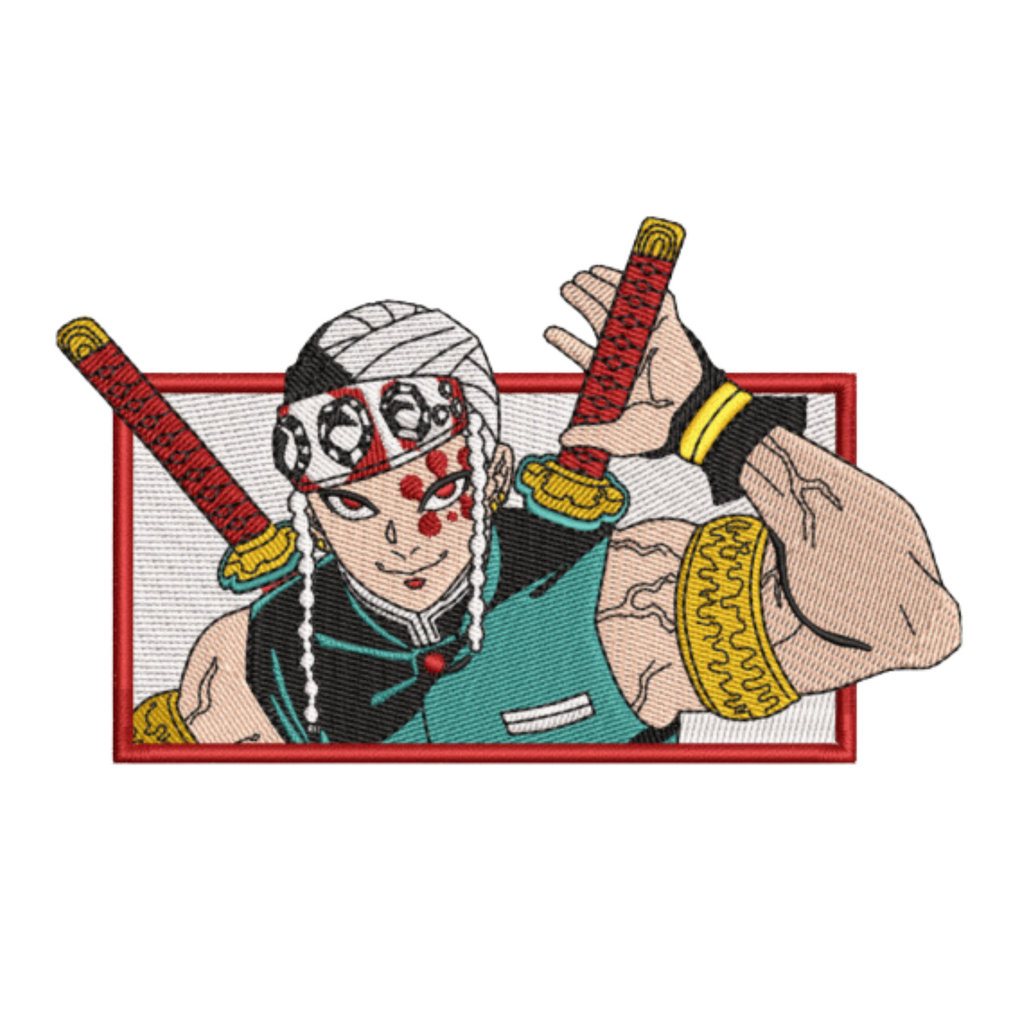 Tengen Uzui custom - Demon Slayer - Broderie