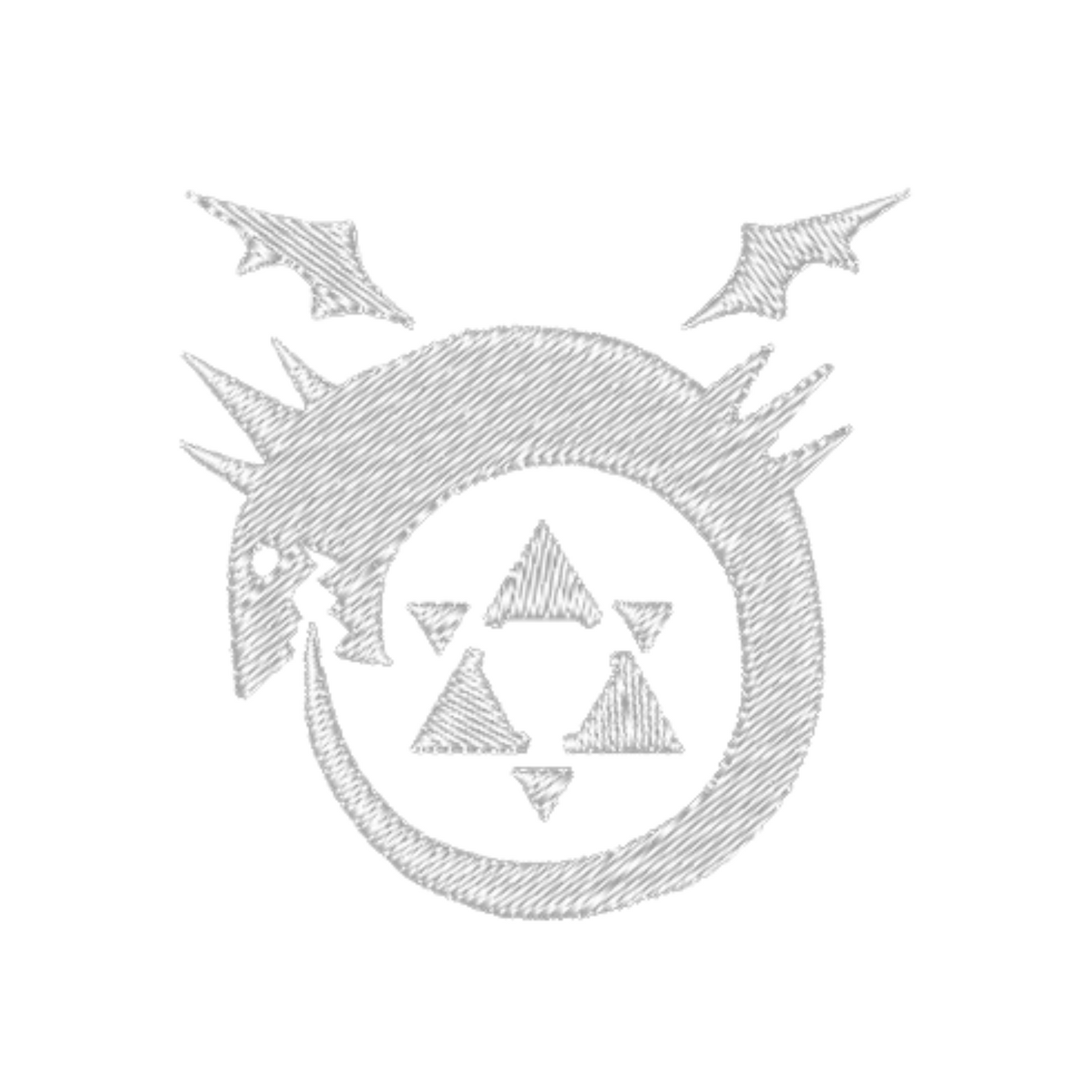 Homonculus custom - Full Metal Alchimist - Petite Broderie