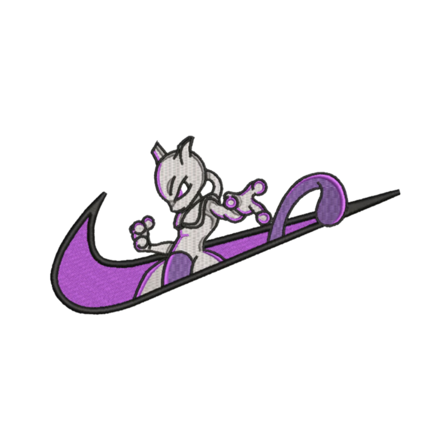 Mewtwo custom - Pokemon - Broderie