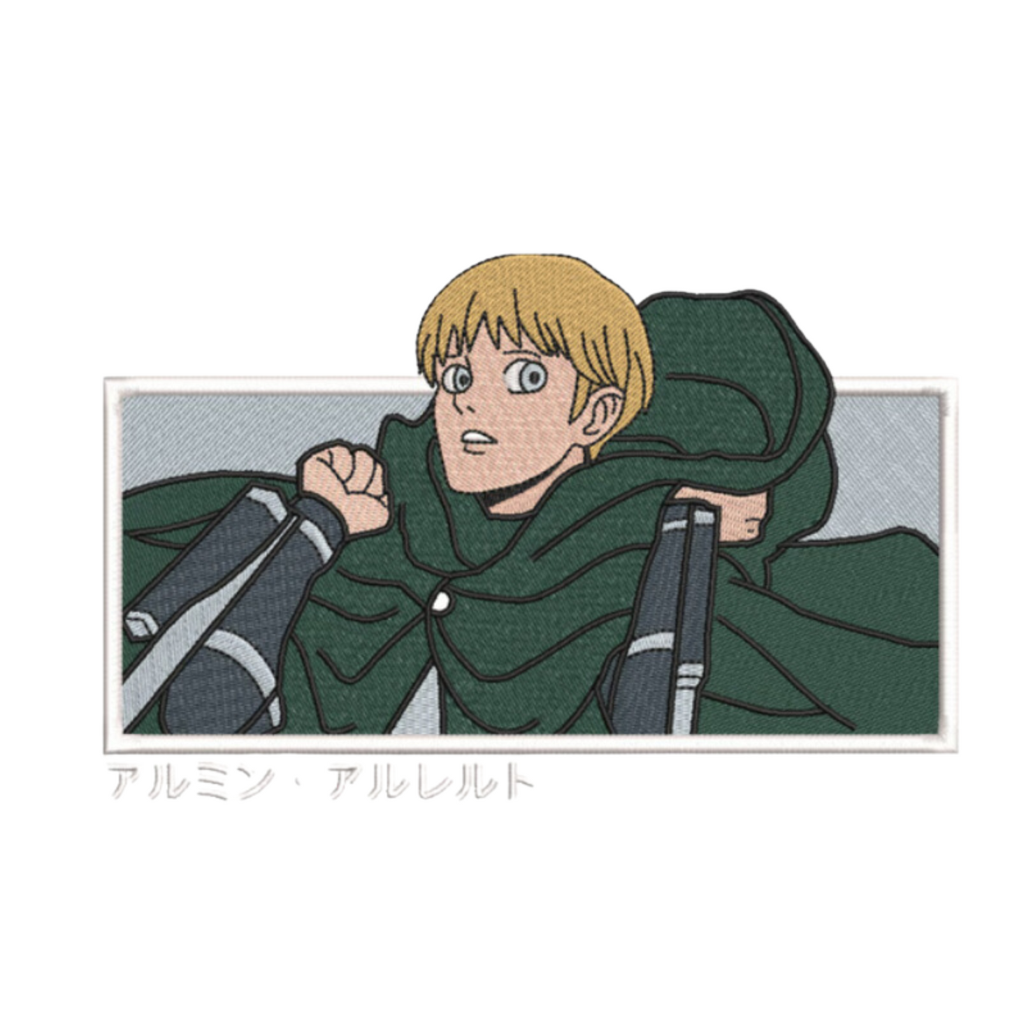 Armin Custom - Attaque des titans - Broderie