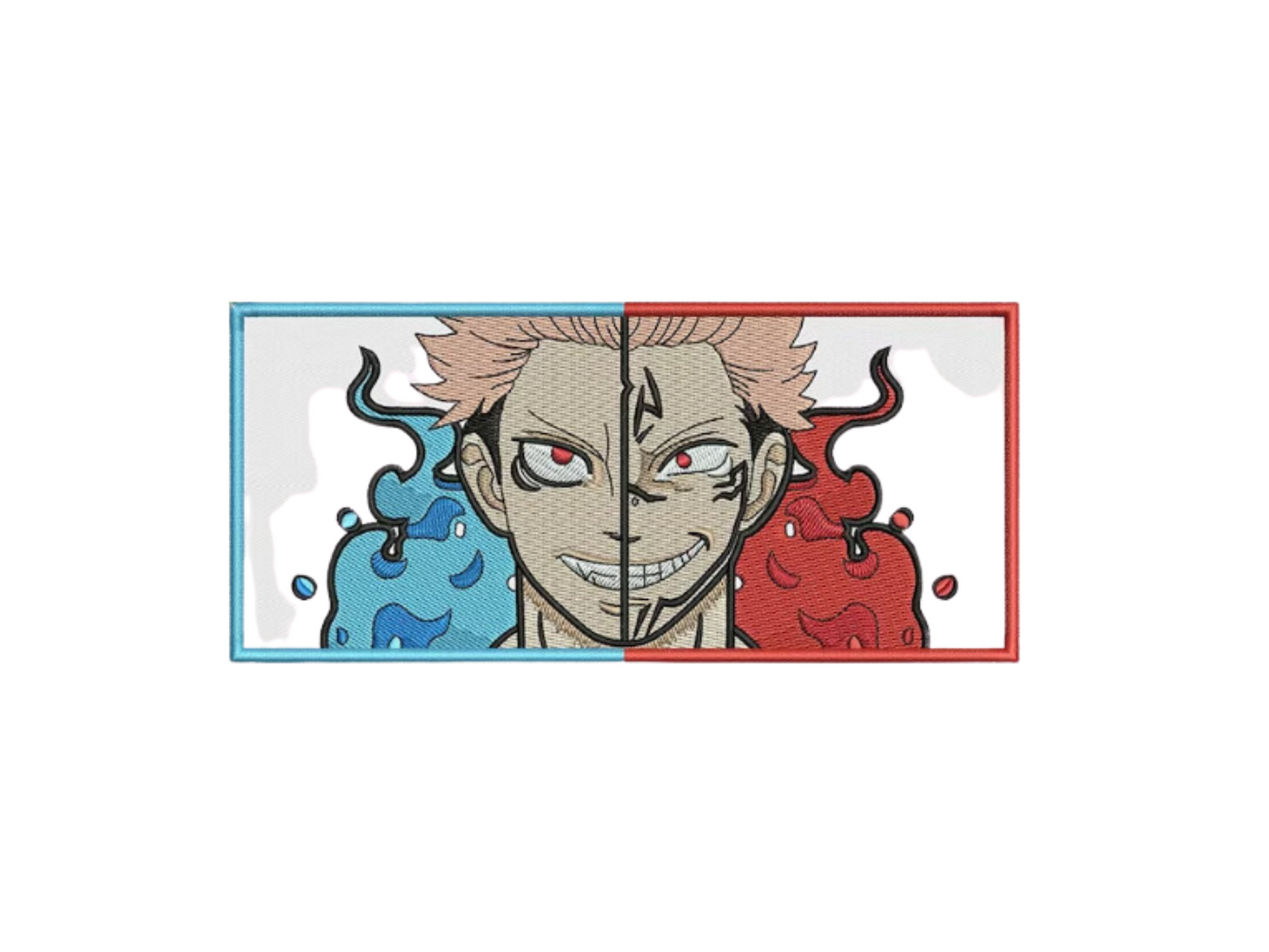 Yuji Itadori Custom - Jujutsu Kaisen - Broderie