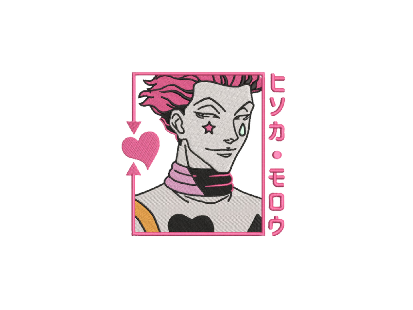 Hisoka Custom - Hunter x Hunter - Broderie