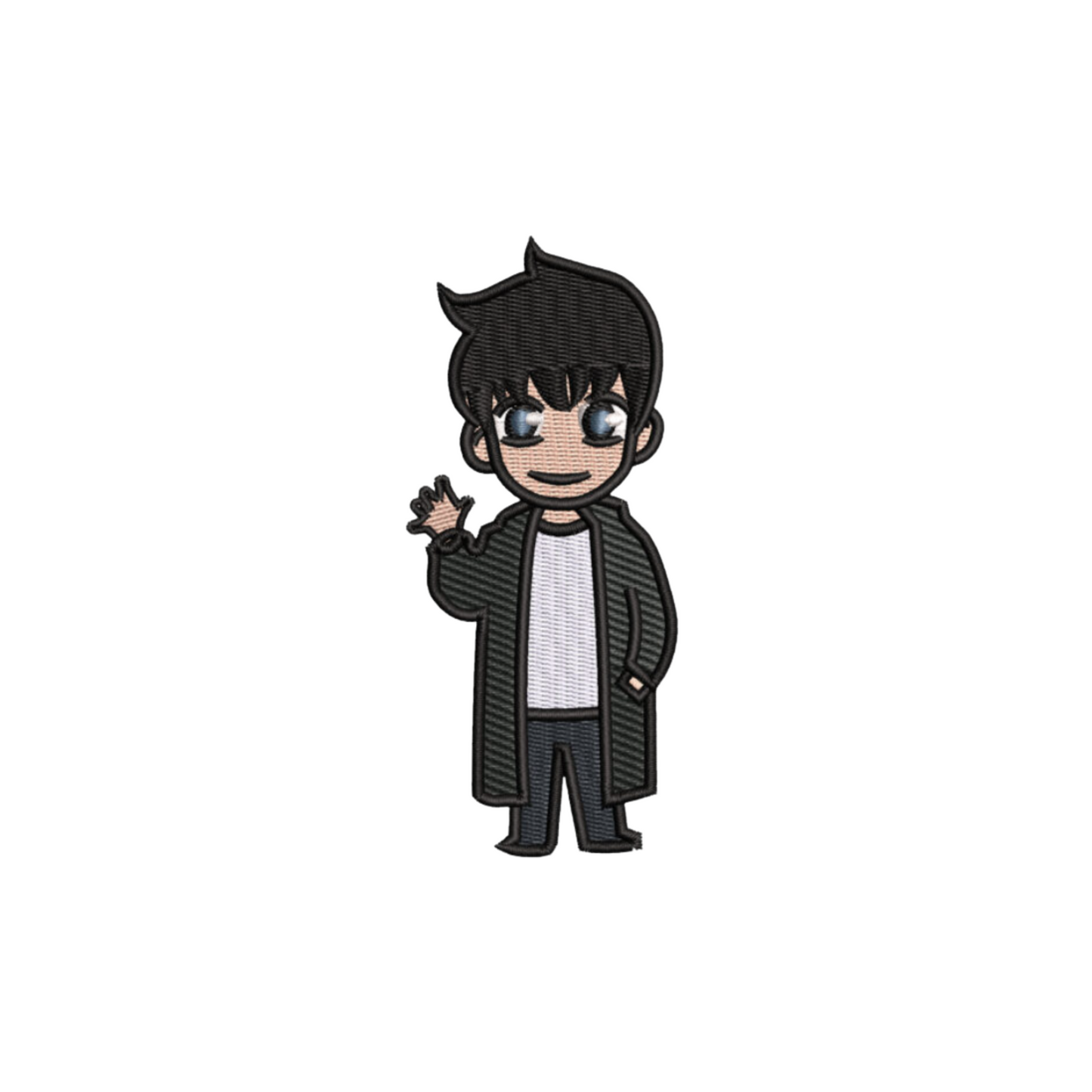 Jinwoo Chibi - Solo Leveling - Petite Broderie