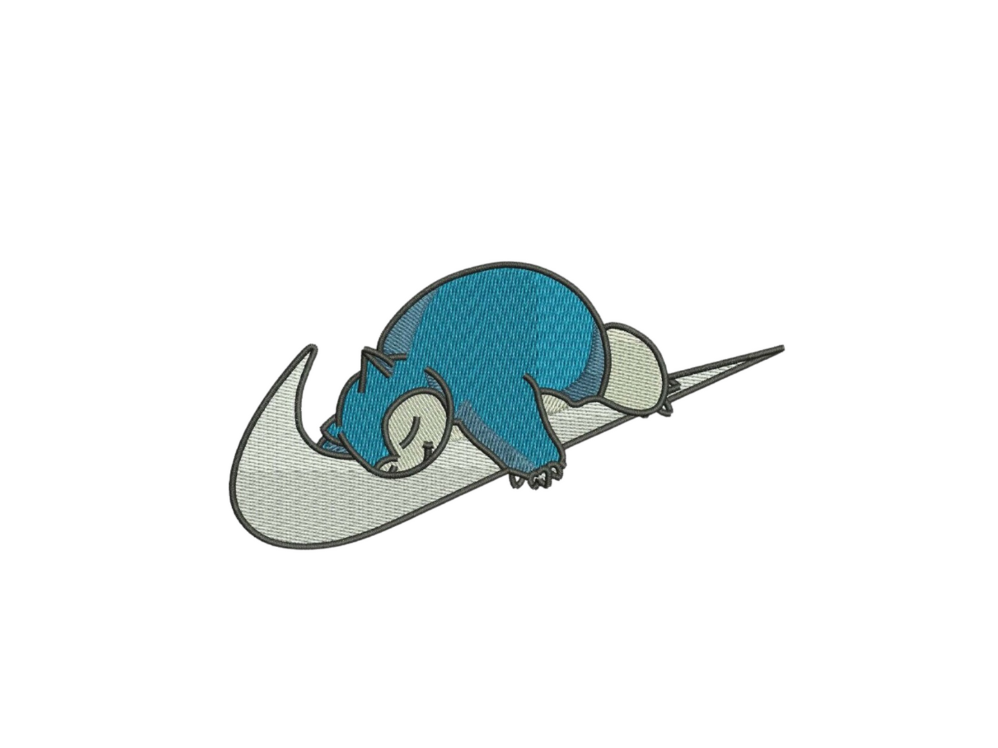 Ronflex Custom - Pokémon - Broderie