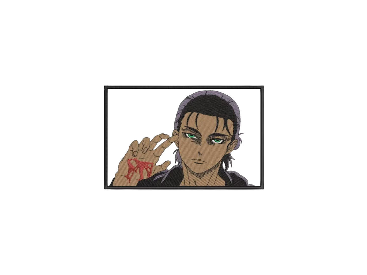 Eren Jager Custom - Attaque des titans - Broderie