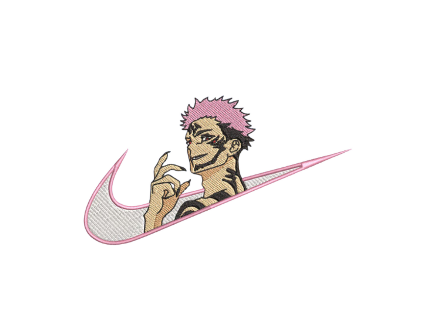 Yuji Custom - Jujutsu Kaisen - Broderie