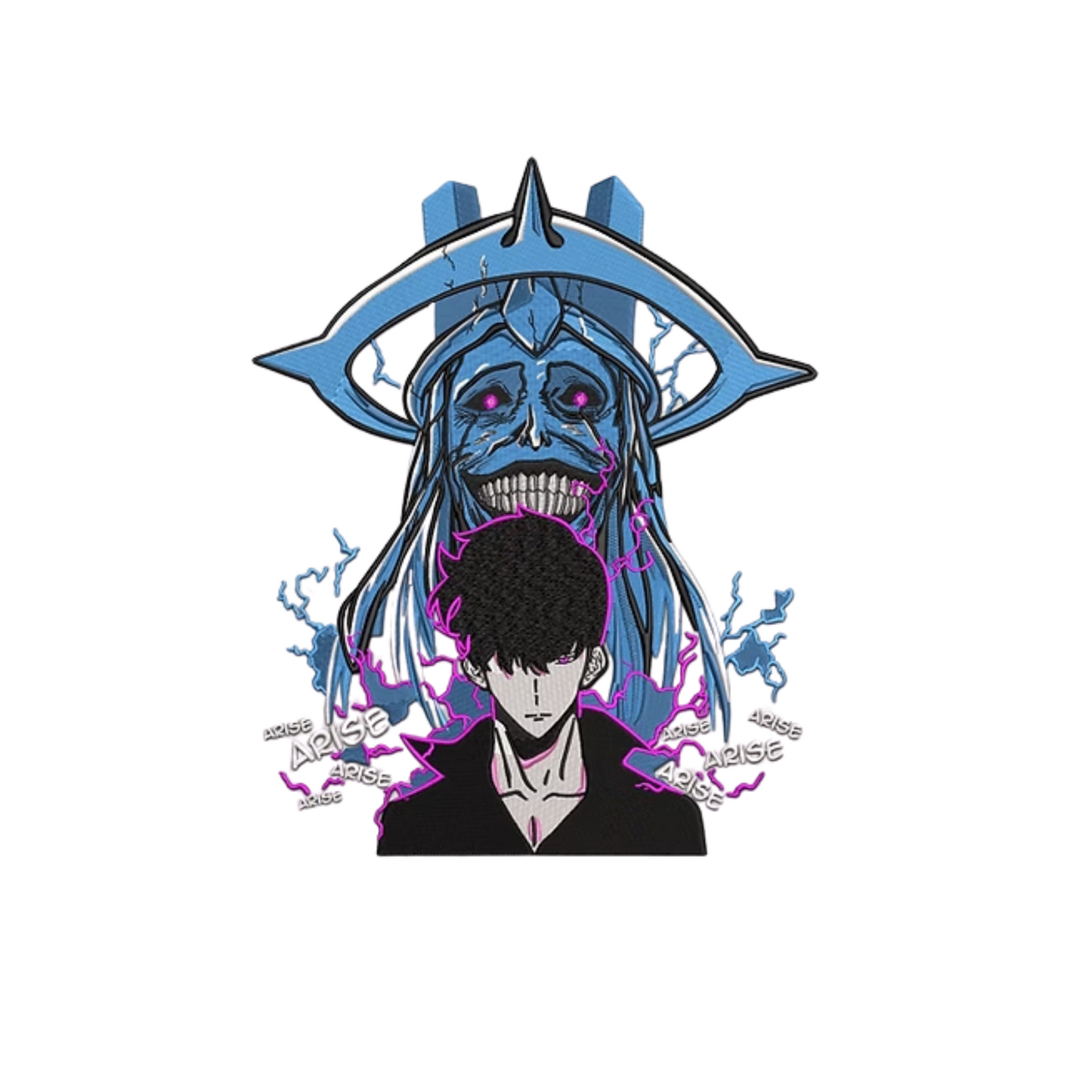Sung Jinwoo Custom - Solo Leveling - Broderie
