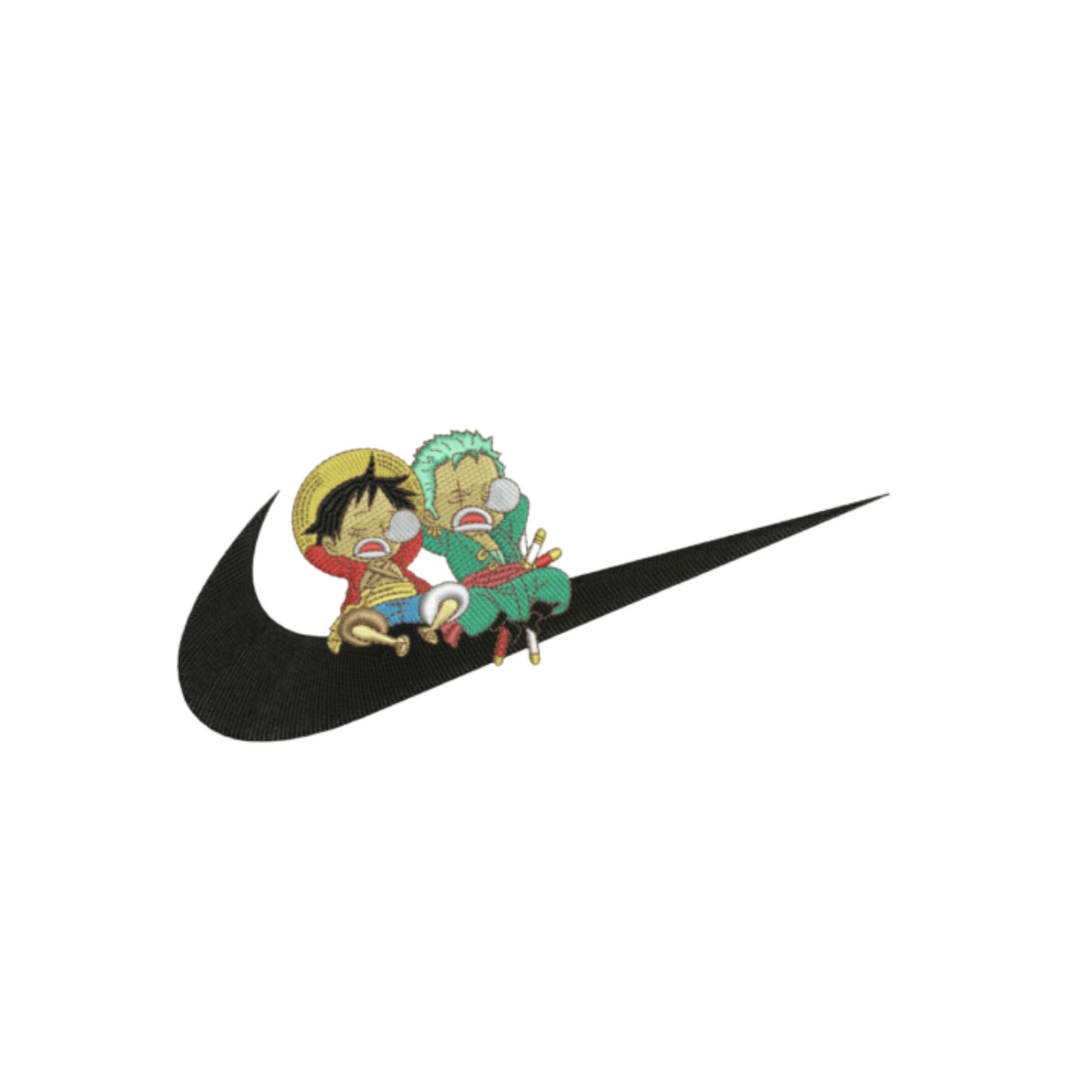 Luffy et Zoro Custom - One Piece - Broderie