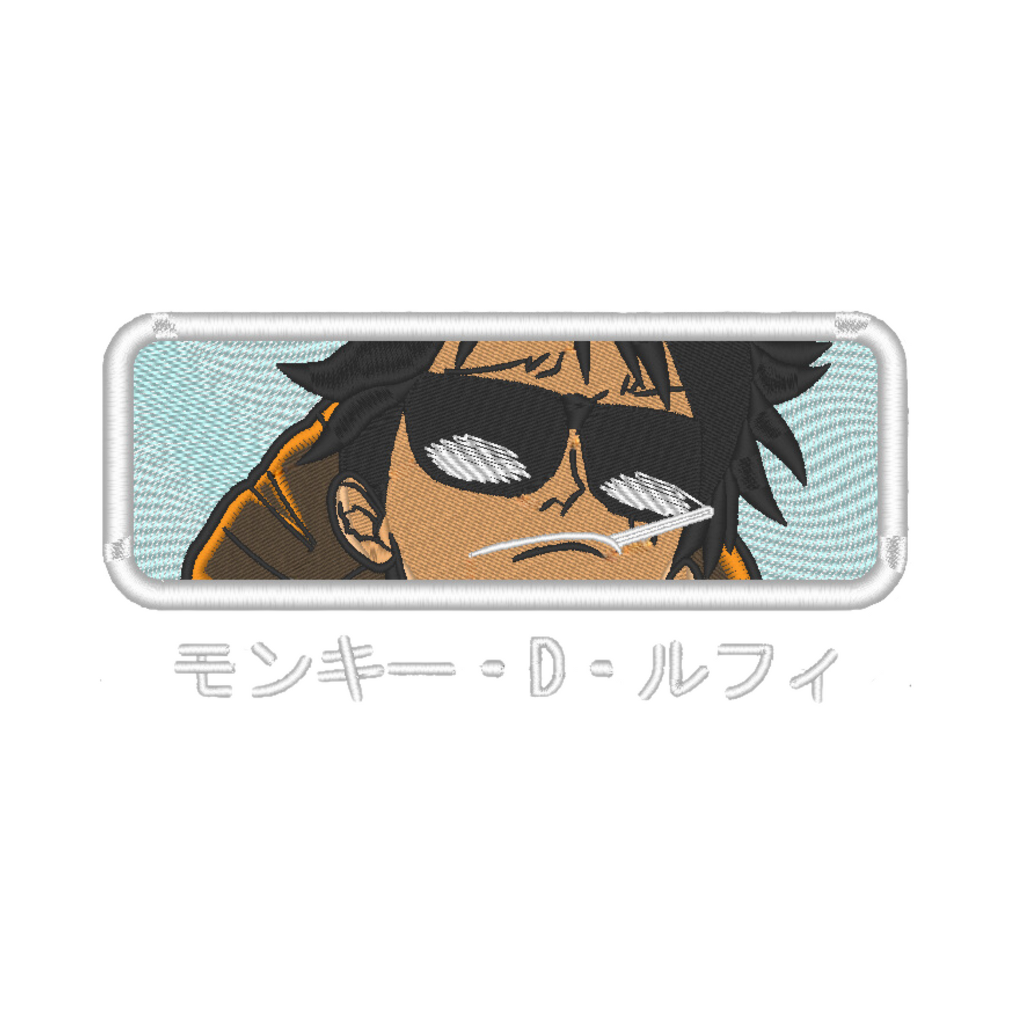 Luffy Custom - One Piece - Broderie