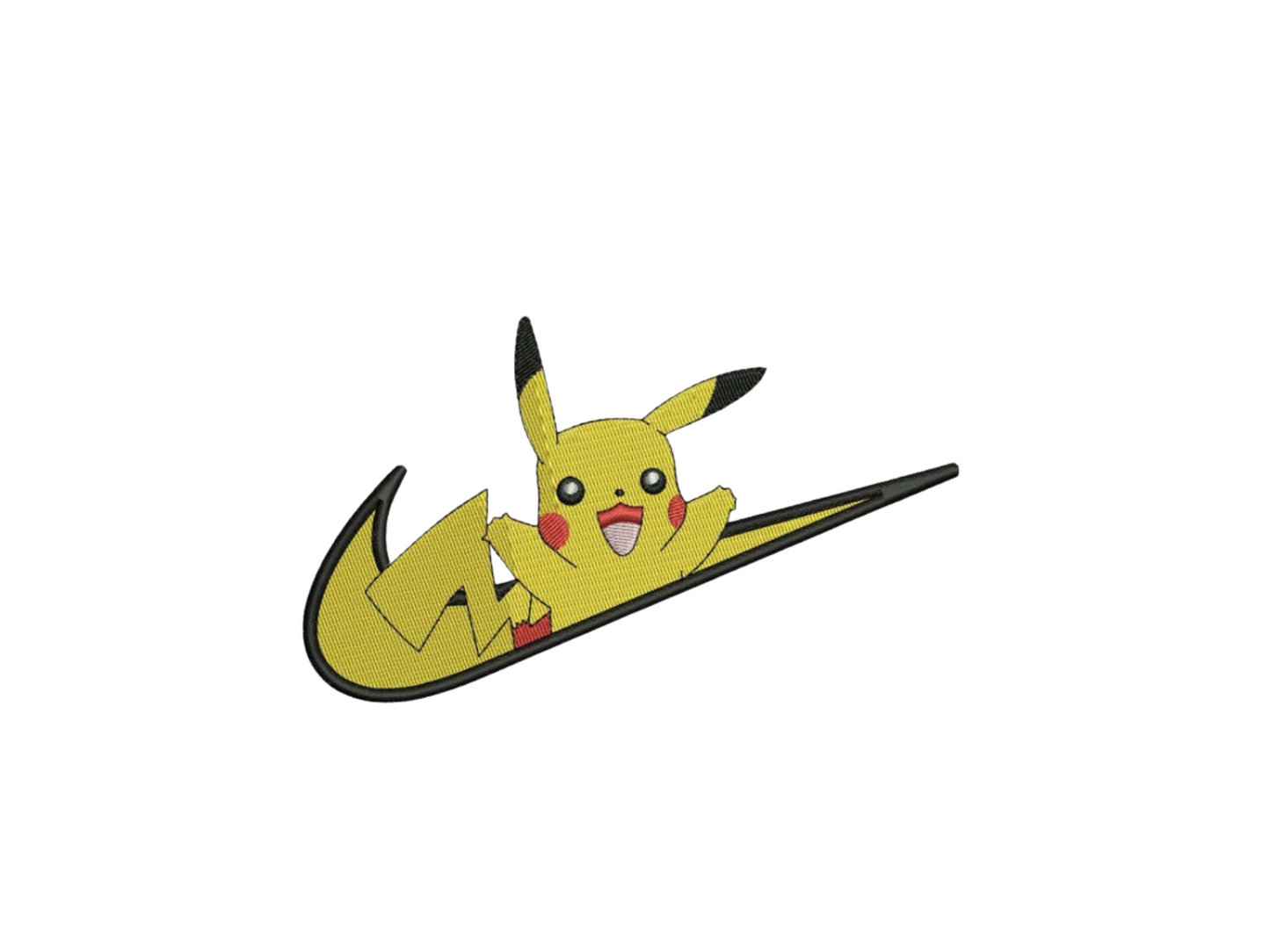 Pikachu Custom - Pokémon - Broderie