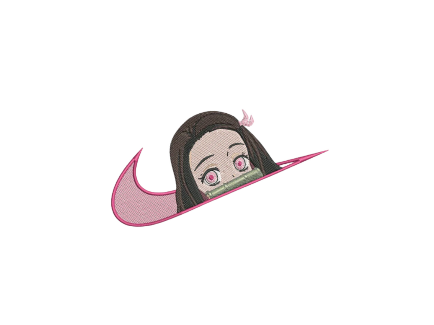 Nezuko Custom - Demon Slayer - Broderie