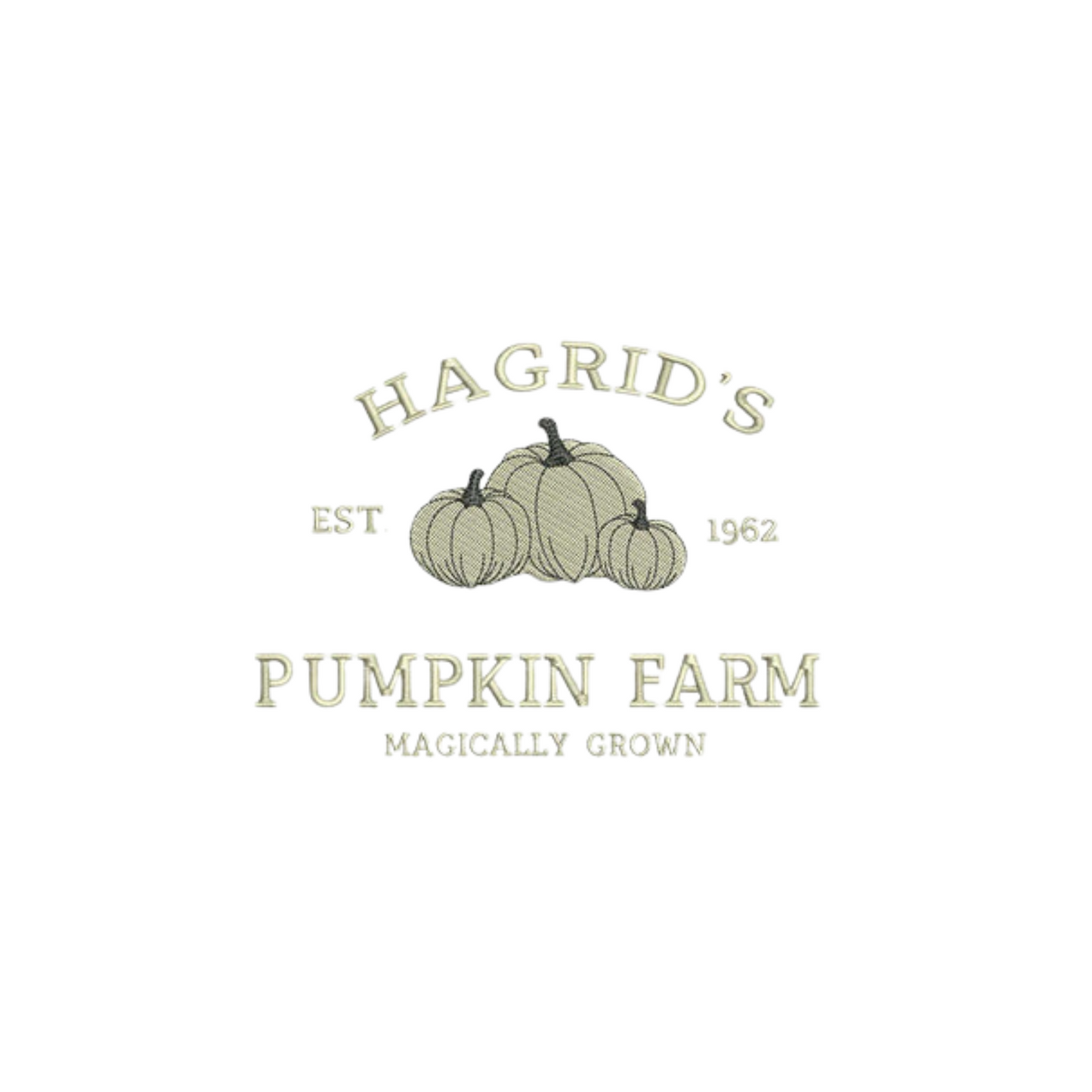 Hagrid - Halloween - Broderie