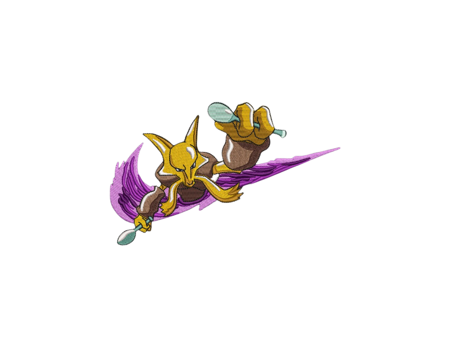 Alakazam Custom - Pokémon - Broderie