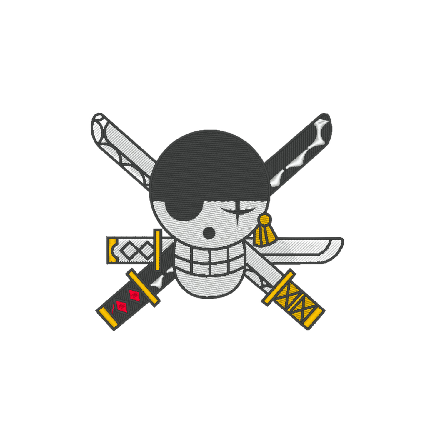 Zoro Custom - One Piece - Broderie
