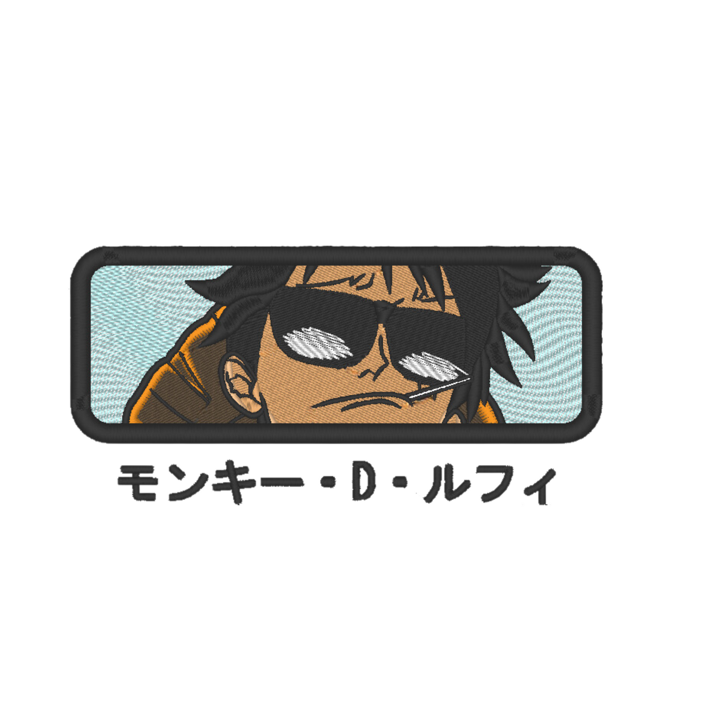 Luffy Custom - One Piece - Broderie