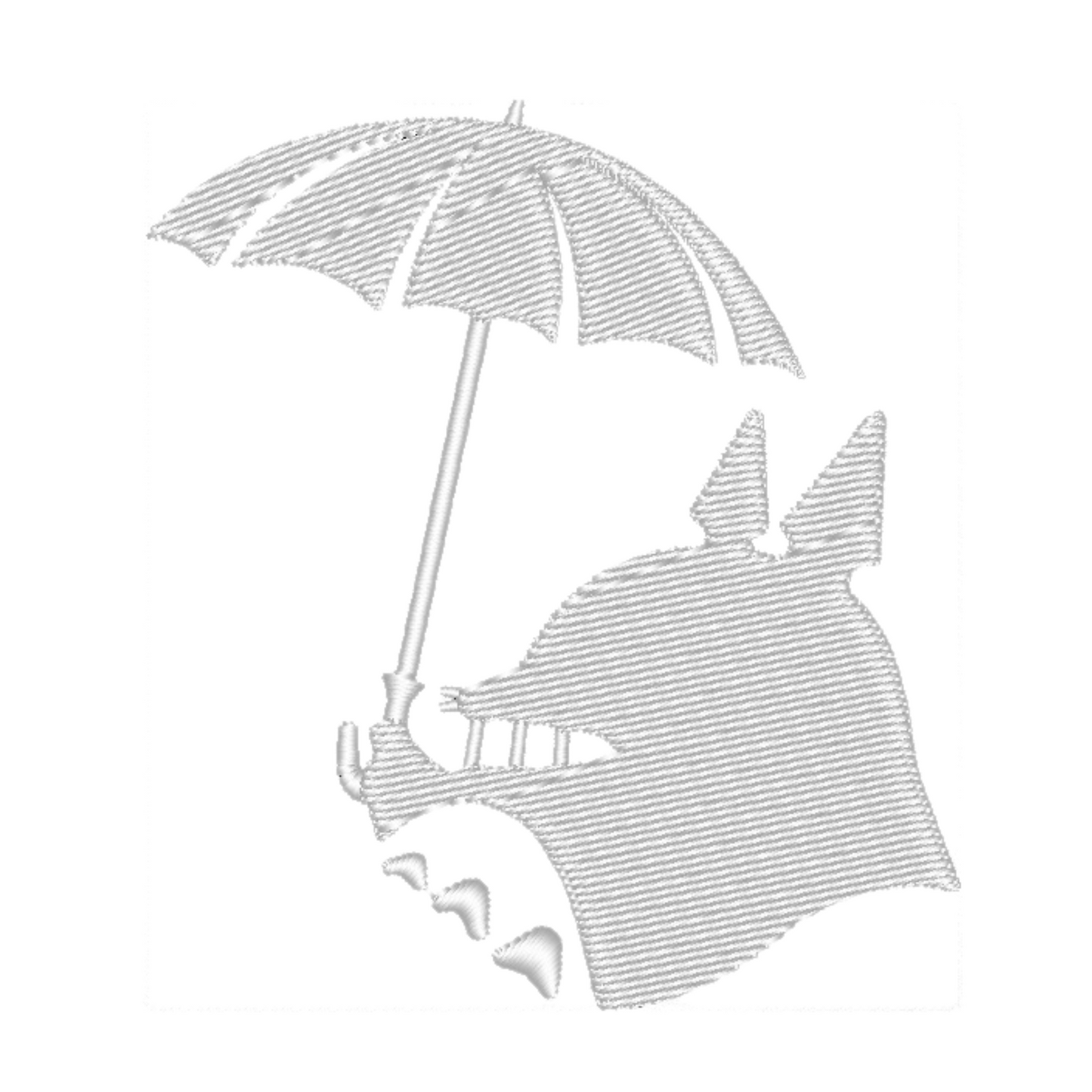 Totoro Custom - Mon Voisin Totoro - Petite Broderie