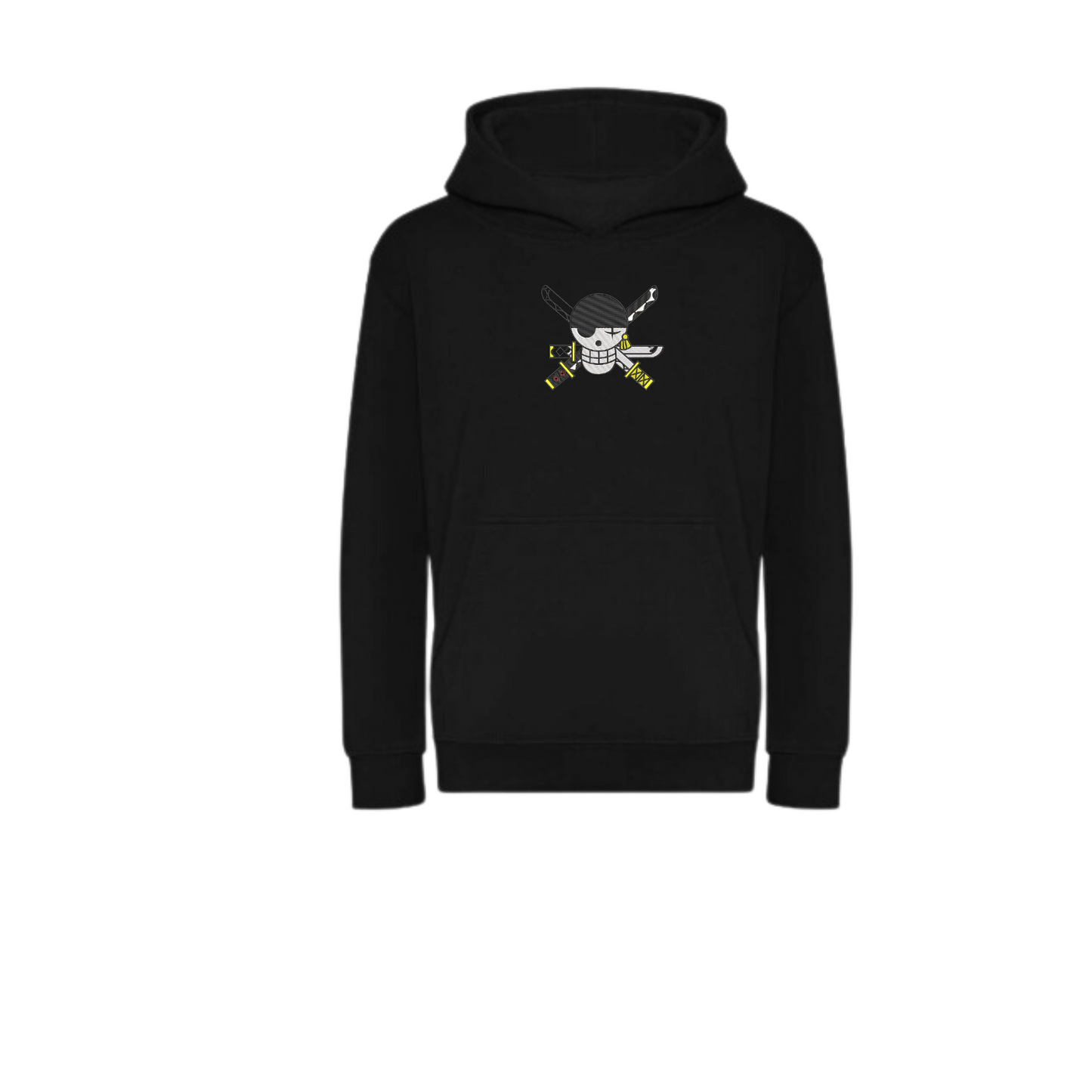 Zoro Custom - Sweat à capuche - S - Gris anthracite