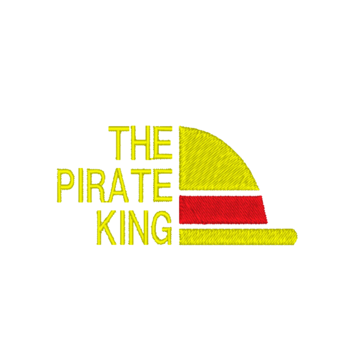 The Pirate King - One Piece - Broderie Enfant