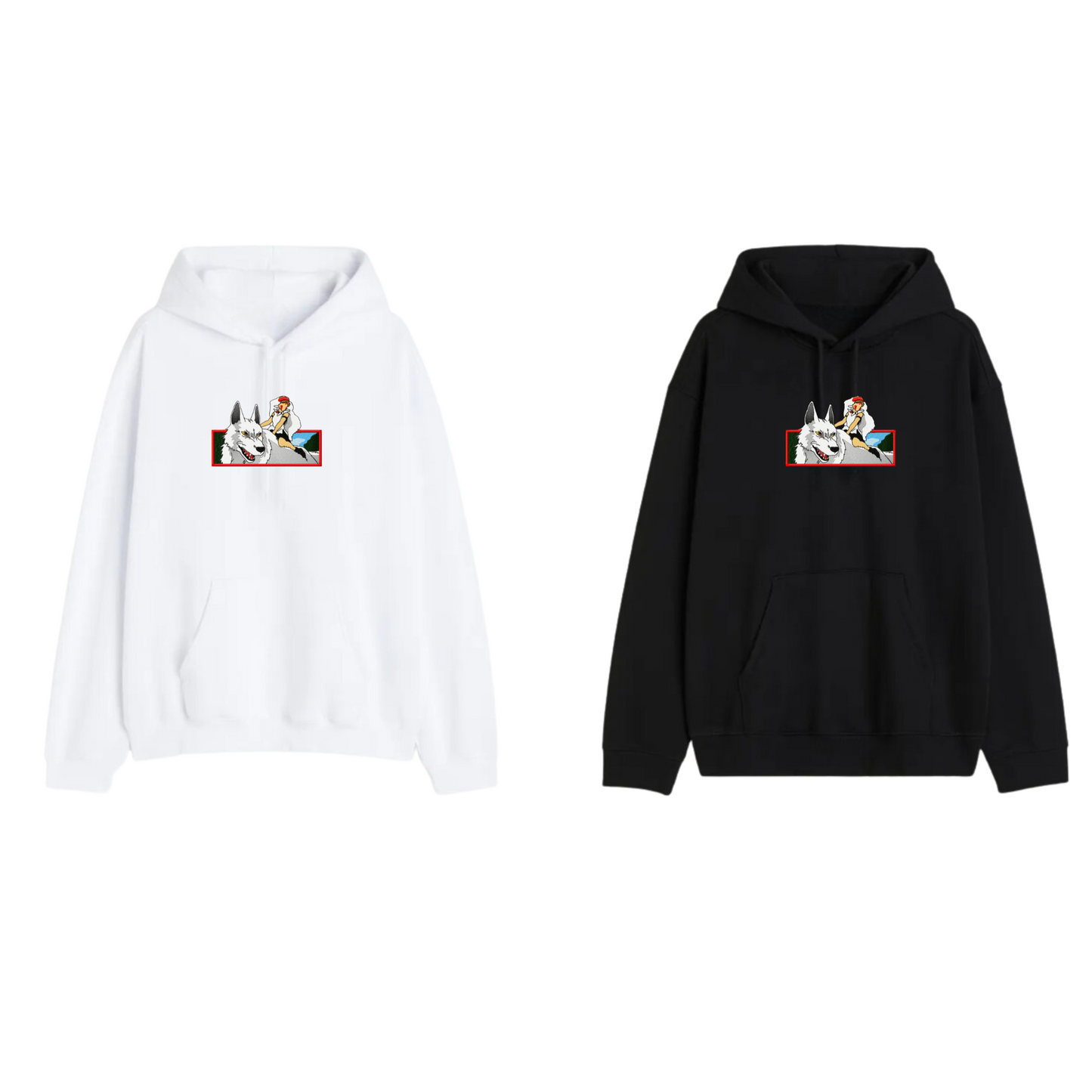 San et Moro Custom - Princesse Mononoké - Broderie