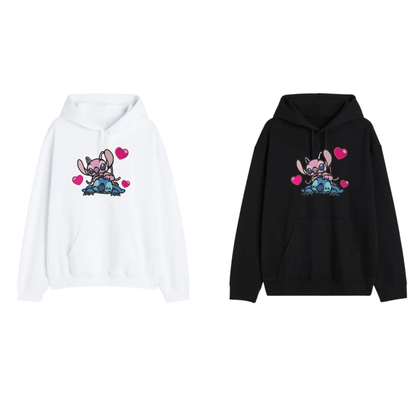 Stitch et Angel custom - Lilo et Stitch - Broderie
