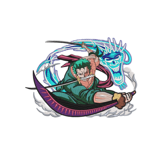 Zoro Custom - One Piece - Broderie Enfant