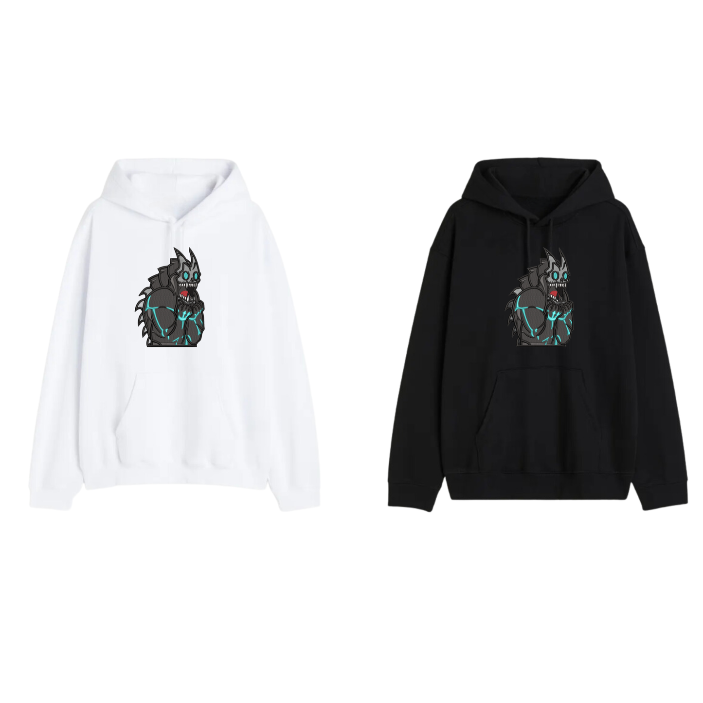 Kaiju scared Custom - Kaiju n°8 - Broderie