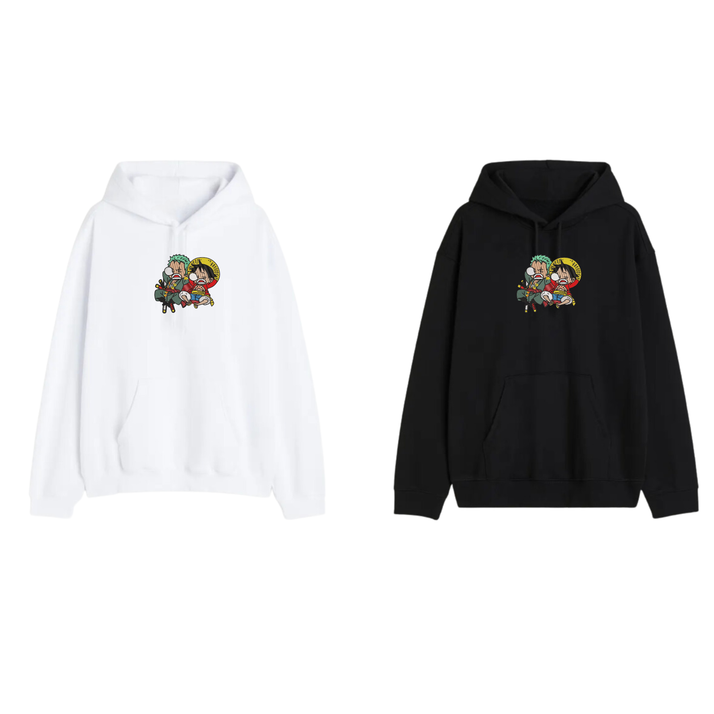 Luffy et Zoro Custom - One Piece - Broderie