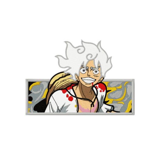 Luffy Gear 5 Custom - One Piece - Broderie Enfant